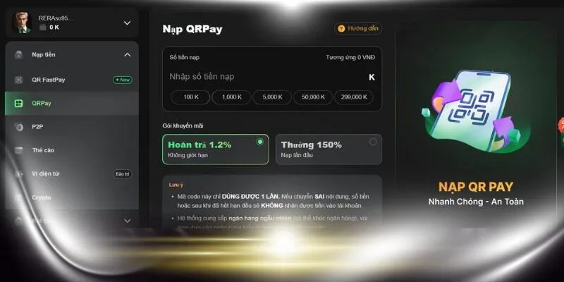 Chỉ cách nạp tiền 86Bet chi tiết từ A đến Z