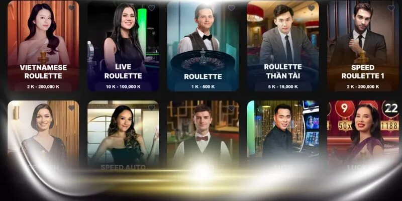  Chọn bàn đấu roulette 86bet thích hợp