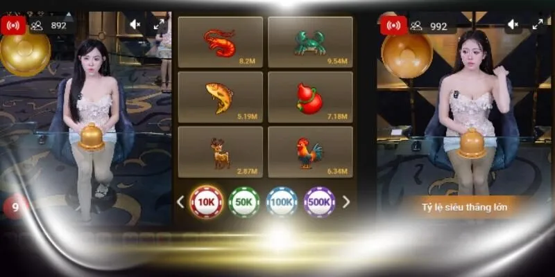  Giao diện và trải nghiệm sử dụng Live Casino BG tại 86Bet 