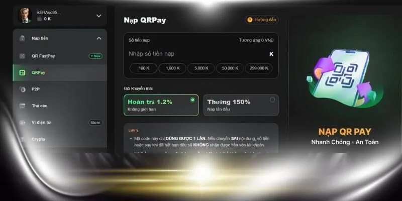 Nạp tiền 86Bet bằng ngân hàng online