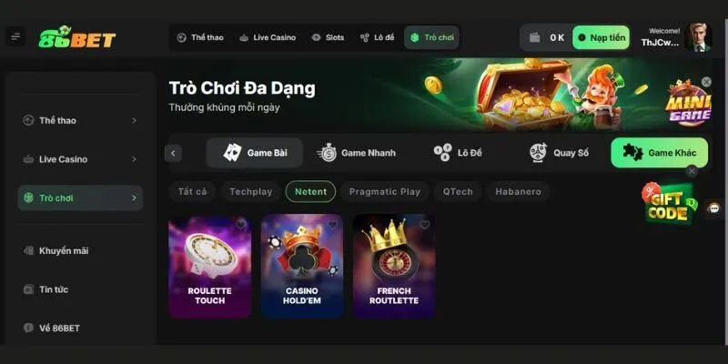 Hướng dẫn đăng nhập 86BET