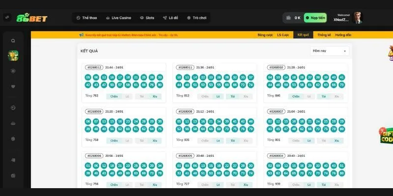 Mẹo chơi xổ số VR 86Bet