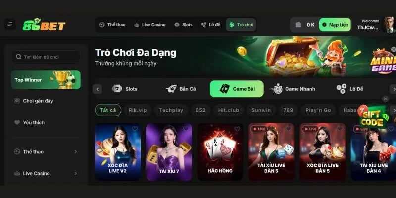Sứ mệnh của nhà cái 86BET