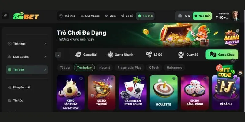 Ưu điểm của hệ thống cá cược 86BET